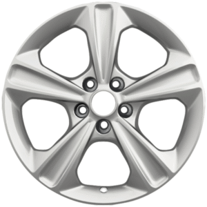 Disk iz lahke zlitine 17" s 5 kraki, srebrne barve